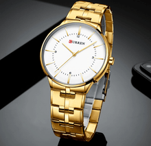 Load image into Gallery viewer, Men's  Waterproof Watch With Shining Bracelet In Five Modern Designs Perfect Gift For Your Loved One
