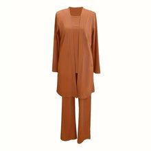 Load image into Gallery viewer, Women's 3-Piece Longline Duster Cardigan
