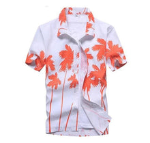 Load image into Gallery viewer, Aloha Shirts Short-sleeved Fashion Chemise Homme Blouse
