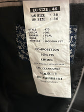 Load image into Gallery viewer, Moda Color Exclusive Black Diamond/Geometric Print Slim Fit Turkish 3-Piece Suit/Tuxedo

