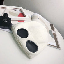 Load image into Gallery viewer, Women’s Pilot Wool Knit Hat – Winter Warm Knitted Aviator-Style Hat
