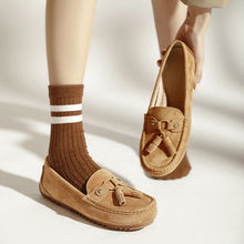 Load image into Gallery viewer, Soft-Bottom Non-Slip Slip-On Loafer Flats — Women’s Easy Comfort Shoes
