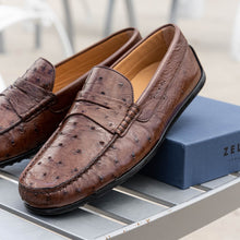 Load image into Gallery viewer, 33-100-BRN MONZA Ostrich Quill Driver, Brown
