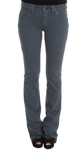 Load image into Gallery viewer, John Galliano Blue Cotton Blend Slim Fit Bootcut Jeans
