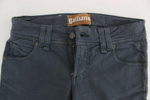 Load image into Gallery viewer, John Galliano Blue Cotton Blend Slim Fit Bootcut Jeans
