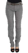 Load image into Gallery viewer, Ermanno Scervino Gray Cotton Slim Fit Casual Bootcut Pants

