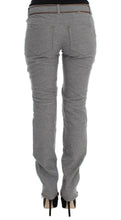 Load image into Gallery viewer, Ermanno Scervino Gray Cotton Slim Fit Casual Bootcut Pants
