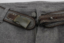 Load image into Gallery viewer, Ermanno Scervino Gray Cotton Slim Fit Casual Bootcut Pants
