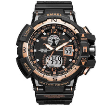 Load image into Gallery viewer, Modern Sport Watch For Men and Woman With LED Digital Quartz Display Men's Top Brand Luxury Digital-watch Relogio Masculino In Army Military Popular Design Waterproof 50M
