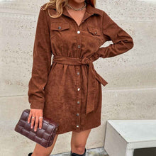 Load image into Gallery viewer, European Loose Casual : Long-Sleeve Dress
