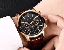 Load image into Gallery viewer, Men's  Waterproof Watch With Chronometers Day View Sport Analog Watches Excellent Look Perfect Gift For Him
