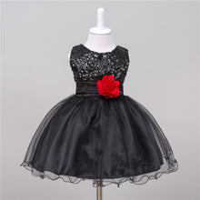 Load image into Gallery viewer, Baby Sequin Dress Flower Girl Wedding Princess Dress
