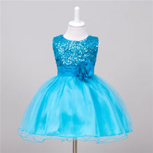 Load image into Gallery viewer, Baby Sequin Dress Flower Girl Wedding Princess Dress
