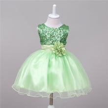 Load image into Gallery viewer, Baby Sequin Dress Flower Girl Wedding Princess Dress

