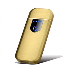 Load image into Gallery viewer, Modern Touch Electric lighter Plasma Lighters Dual arc Lighter USB lighters Flameless Rechargeable Lighter Windproof Lighter Electric lighters for  Men Gift Gadgets Accessories
