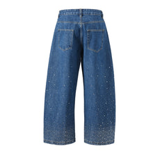 Load image into Gallery viewer, AZUL FLORAL RHINESTONE DENIM
