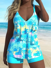 Load image into Gallery viewer, Women’s Fashionable Printed Strap Swimsuit Set
