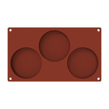 Load image into Gallery viewer, 3/6 Silicone Mold Round Circle Shape Fondant Cake Tools Ice Cube Moulds 3D Candy Jelly Making Mould Handmade Soap Molds Round Baking Silicone Mold Circle Chocolate Cake Pie Muffin Sandwiches Eggs Bakeware Kitchen Accessories
