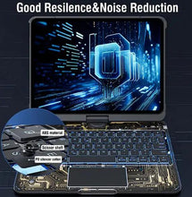 Load image into Gallery viewer, 360° Swivel Keyboard Clear Case
