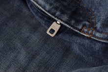 Load image into Gallery viewer, Dolce &amp; Gabbana Blue Denim Crystal Embellished Pants Jeans
