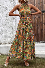Load image into Gallery viewer, Elegant Floral Sleeveless Dress Lightweight &amp; Feminine Summer Essential Beautiful Print Dress
