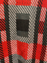 Load image into Gallery viewer, Stacy Adams 2306 Black/Red Geometric Print Sweater | Quarter Zip
