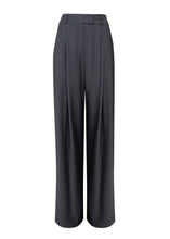Load image into Gallery viewer, Broadway Sophia Wide-Leg Virgin Wool Pants in Mid Grey
