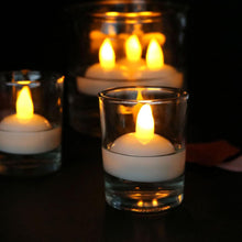 Load image into Gallery viewer, 3/6Pcs LED Flameless Waterproof Candle Flameless Flickering Tea Light Candles Battery Operated Floating Candles for Wedding Centerpiece Pool &amp; SPA Warm Light Flickering Tea Candles Battery Powered For Wedding Home Birthday Party Decoration
