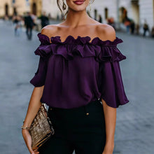 Load image into Gallery viewer, Women's Loose-Fit Short-Sleeve Minimalist Shirt
