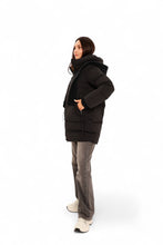 Load image into Gallery viewer, Double-hooded Insulated Bio-Down Coat
