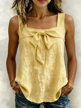 Load image into Gallery viewer, Women's Square-Neck Wide-Strap Sleeveless Tank Top
