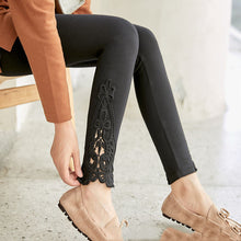 Load image into Gallery viewer, Women’s Cotton Blend Leggings – Soft Stretch Everyday Pants

