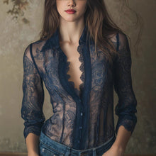 Load image into Gallery viewer, Women’s Minimalist Long Sleeve Top – Stylish Everyday Essential
