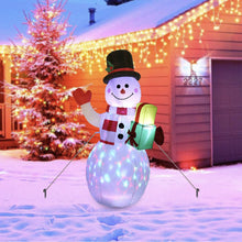 Load image into Gallery viewer, Christmas LED Lights Glowing Santa Tree Snowman Inflatable Doll Outdoor Yard Garden Decor
