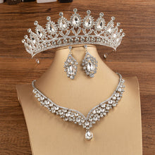 Load image into Gallery viewer, Bridal Crown Wedding Alloy Diamond Crown Fashion Elegant Headdress
