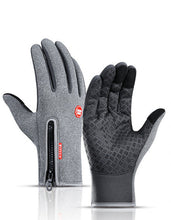 Load image into Gallery viewer, Winter Gloves Touch Screen Riding Motorcycle Sliding Waterproof Sports Gloves With Fleece
