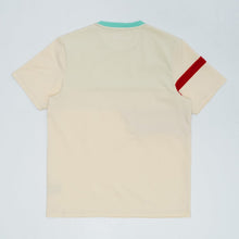 Load image into Gallery viewer, M204 Makobi Contrast Tee w/ velvet - Natural
