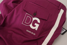 Load image into Gallery viewer, Dolce &amp; Gabbana Magenta Cotton DG Logo Pocket Trouser Pants
