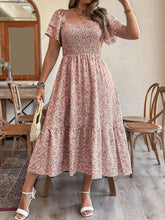 Load image into Gallery viewer, Plus Size Backless Midi Dress – Elegant Pleated Summer Party Dress
