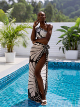 Load image into Gallery viewer, Women's High-Neck Swimsuit – Built-In Shelf Bra Beach Swimwear
