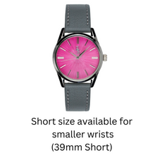 Load image into Gallery viewer, Pink Sunburst Watch
