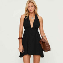 Load image into Gallery viewer, Egyptian &amp; European Sexy Backless Dress
