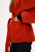 Load image into Gallery viewer, Saga®Furs Silver Fox Wool Alpaca Coat
