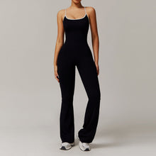Load image into Gallery viewer, Women's Cross-Back Trumpet Jumpsuit – Sport Fashion Style
