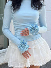 Load image into Gallery viewer, 3D Floral Slim-Fit Long Sleeve T-Shirt | NCS
