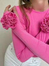 Load image into Gallery viewer, 3D Floral Slim-Fit Long Sleeve T-Shirt | NCS
