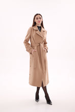 Load image into Gallery viewer, Camille Cashmere Blend Coat in Camel
