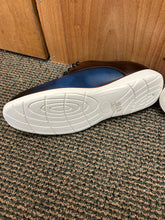 Load image into Gallery viewer, Terroni Navy/Brown Lace-up Men’s Dress Shoe | S9
