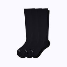 Load image into Gallery viewer, Knee-High Compression Socks – 3 Pack Solids (20-30 mmHg)
