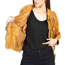 Load image into Gallery viewer, Elisa Vintage Leather Jacket
